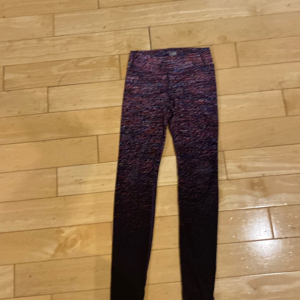 Athleta multicolored girl legging